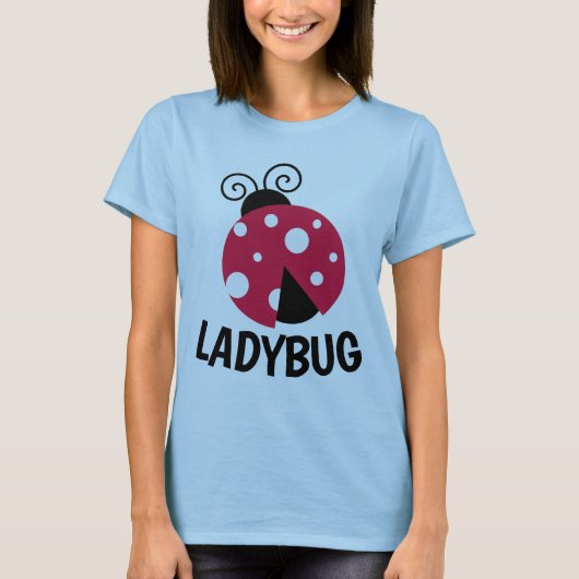 T-shirts Tee - shirt mignons LADYBUG (Devant)