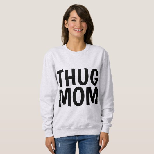 T-shirts THUG MOM (Devant entier)