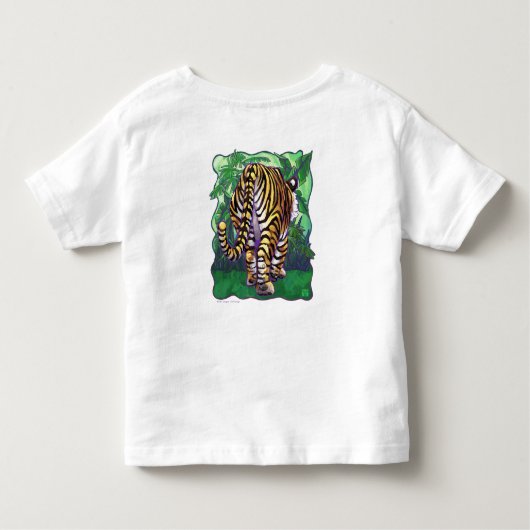 T-shirts Tiger (Dos)