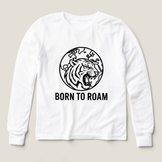 T-shirts tigre pour bébé (Motif recto)