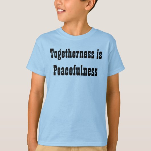 T-shirts Togetherness (Devant)