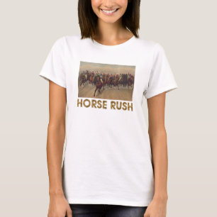 T-Shirts Top Horse Rush Dames