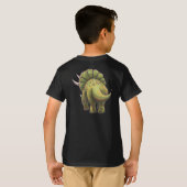 T-Shirts Tricératops (Dos entier)
