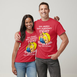 T-shirts TSA FEMA DOJ FV Republikeinse Partij DOD 