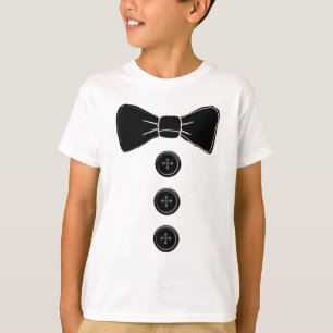 T-shirts Tuxedo Bow Cravate Boys