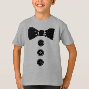 T-shirts Tuxedo Bow Cravate Boys