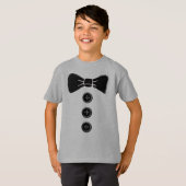 T-shirts Tuxedo Bow Cravate Boys (Devant entier)