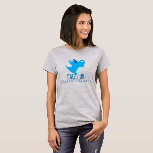 T-shirts Twitter Bird (Devant entier)