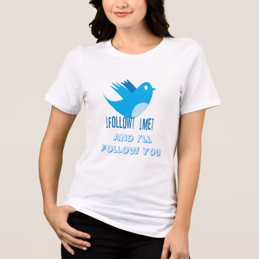 T-shirts Twitter Bird (Recto)