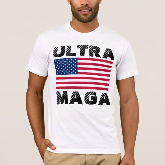 T-SHIRTS ULTRA MAGA TRUMP (Devant)