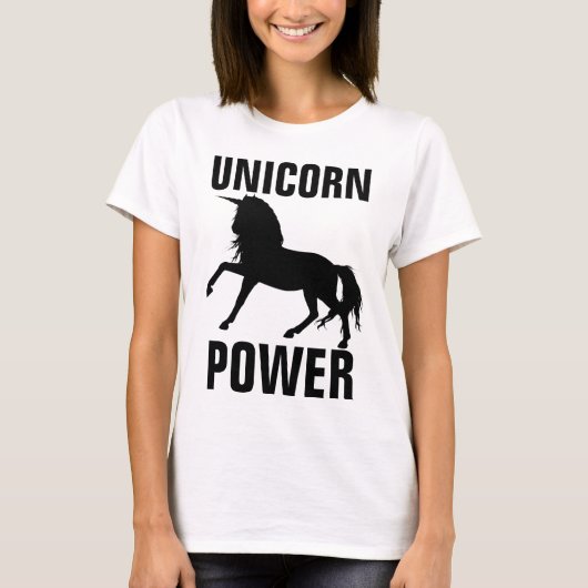T-shirts UNICORN POWER (Devant)