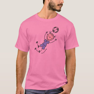 T-shirts uniformes et cadeaux du football bleu de