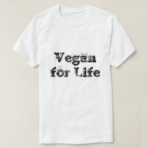 T-Shirts Unisex - Vegan For Life Design 2