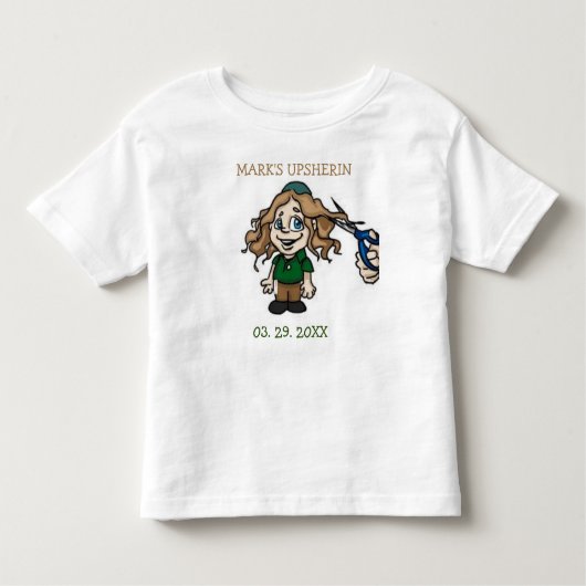 T-shirts Upsherin Toddler 12M-5T Top (Devant)