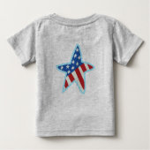 T-shirts USA Diamonds pour bébé et bébé (Dos)