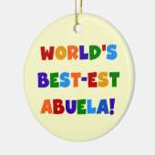 T-shirts van de Kleuren van Abuela van het Keramisch Ornament (Links)
