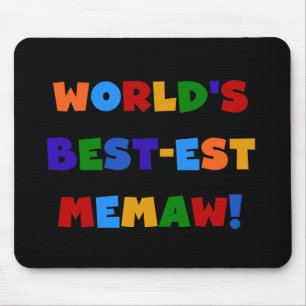 T-shirts van de Kleuren van Memaw van het best-est Muismat