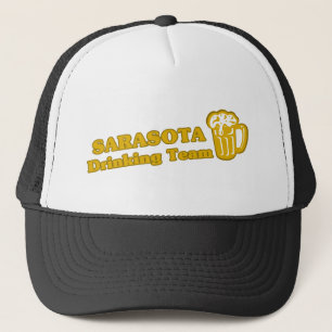 T-shirts van het Sarasota Drink team Trucker Pet