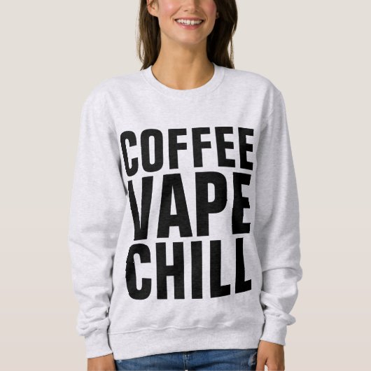 T-shirts VAPE COFFEE CHILL (Devant)