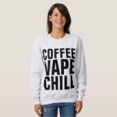T-shirts VAPE COFFEE CHILL (Devant entier)