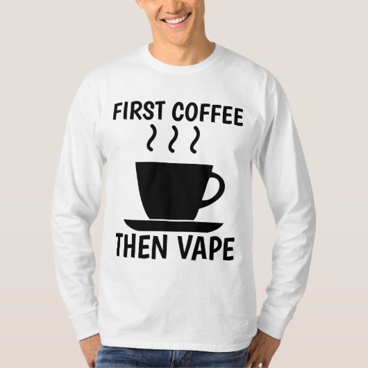 T-shirts VAPE COFFEE Tee - shirt (Devant)