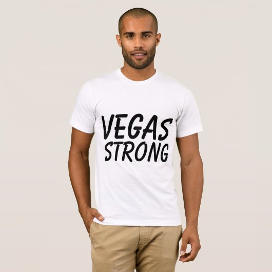 T-shirts VEGAS STRONG (Devant entier)