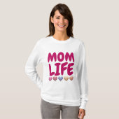 T-SHIRTS VIE DE MAMAN (Devant entier)