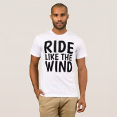 T-shirts vintage, Roule comme le vent (Devant entier)