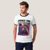 T-SHIRTS VINTAGES DE CHIENS ATOMIQUES (Devant entier)