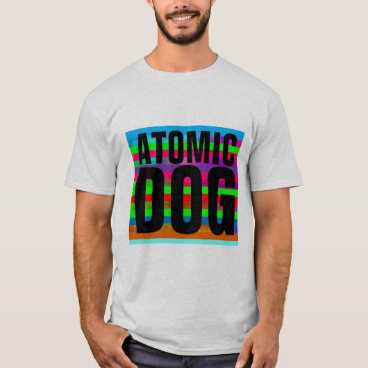 T-SHIRTS VINTAGES DE CHIENS ATOMIQUES (Devant)