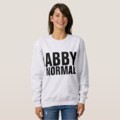 T-shirts Vintages Drôle ABBY NORMAL (Devant entier)
