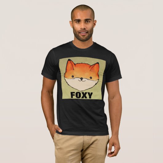 T-shirts VINTAGES FOXY FOX (Devant entier)