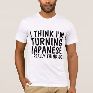 T-shirts vintages, JE PENSE QUE JE TURNE JAPONAIS
