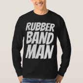 T-shirts Vintages pour hommes, RUBBERBAND MAN (Devant)
