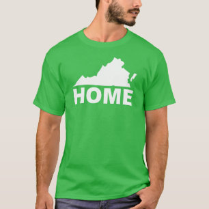 T-shirts Virginia Maison Loin de l'État