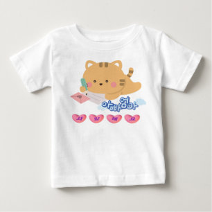 T-shirts voor baby's met gevoeligheid voor K-cultu