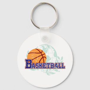 T-shirts voor Basketball en Gifts Sleutelhanger