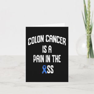 T-shirts voor bewustwording van colorectale kanker kaart