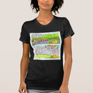 T - shirts voor Cartoon van de Londenaren Times