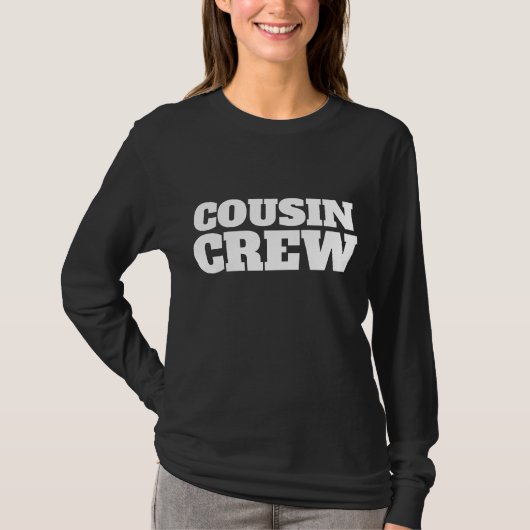 T-Shirts VOOR COUSIN-BEMANNING (Voorkant)