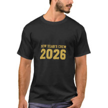 T-Shirts voor Nieuwjaarsfeest Crew 2026