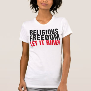T-shirts voor RELIGIEUZE VRIJHEID