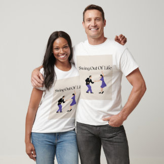 T-shirts voor Swing danser, Swing out