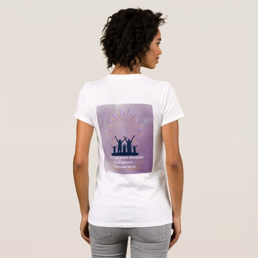 T-shirts voor vrienden en familie (Achterkant volledig)