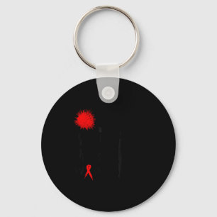 T-shirts voor vrouwen met rode hartziekte Heart Wa Sleutelhanger