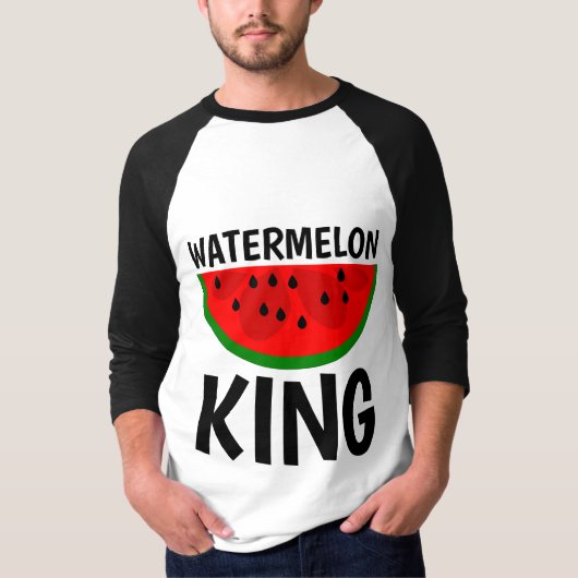 T-shirts WATERMELON KING (Devant)