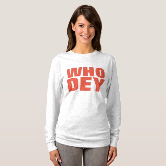 T-shirts WHO DEY (Devant entier)