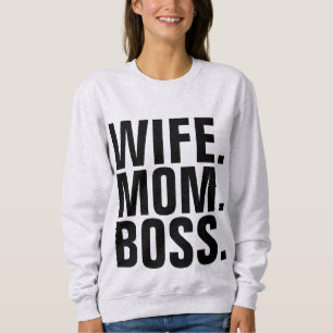 T-shirts WIFE MOM BOSS Tee - shirt