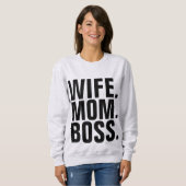 T-shirts WIFE MOM BOSS Tee - shirt (Devant entier)