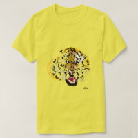 T-shirts: Wild van de tijger